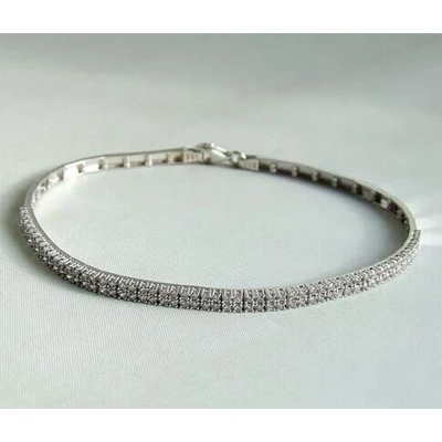 Afbeelding van Christian wit gouden zirkonia armband