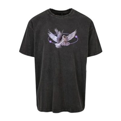 Afbeelding van Upscale by Mister Tee Lithium Tshirt print, Heren, Maat: Small, Acid black
