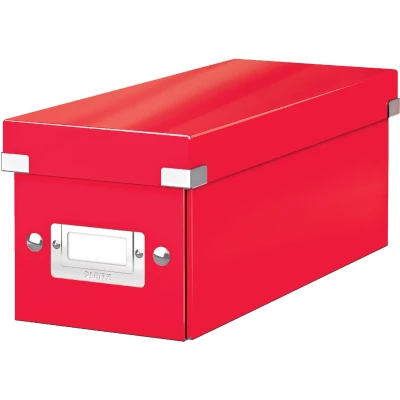 Afbeelding van Leitz WOW opbergdoos Click &amp; Store, ft S, rood