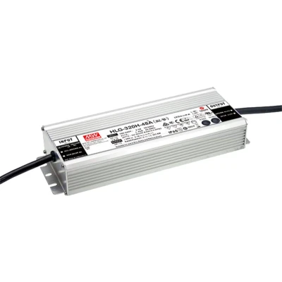 Afbeelding van Mean Well HLG 320H 42A LED driver, transformator Constante spanning, stroomsterkte 321 W 7.65 A 42 V/DC PFC schakeling,