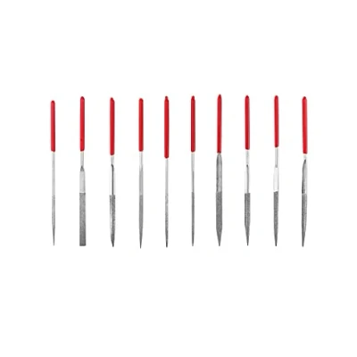 Afbeelding van QWORK Mini Diamond naaldvijlset, 10 stuks nauwkeurige diamantvijl