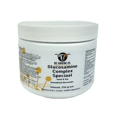 Afbeelding van Groene Os Glucosamine Complex Speciaal Hond/kat 250g