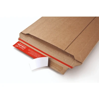 Afbeelding van 100x ColomPac® envelop B4 bruin 250 x 360 mm Met plakstrip Enveloppendoos
