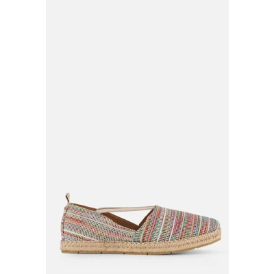 Afbeelding van Tamaris Espadrilles beige Textiel Dames Maat 36