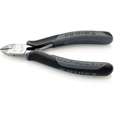 Afbeelding van Knipex zijsnijtang 7702 120 h esd 77 02