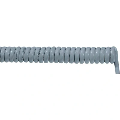 Afbeelding van LAPP 70002663 Spiraalkabel ÖLFLEX® SPIRAL 400 P 1500 mm / 4500 5 G 1 mm² Grijs stuk(s)