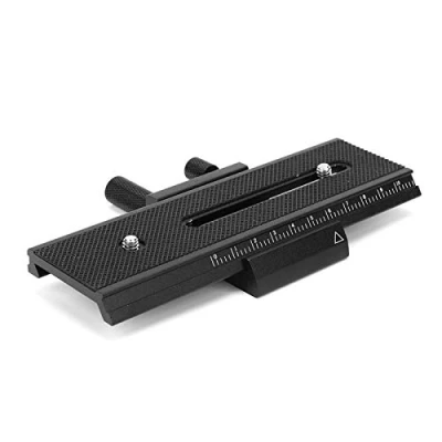 Afbeelding van para Macro Rail Elerose Dos vías Shooting Focusing Slider con Soporte de liberación rápida 1/4&quot; Tracks Video Stabilizer cámaras SLR