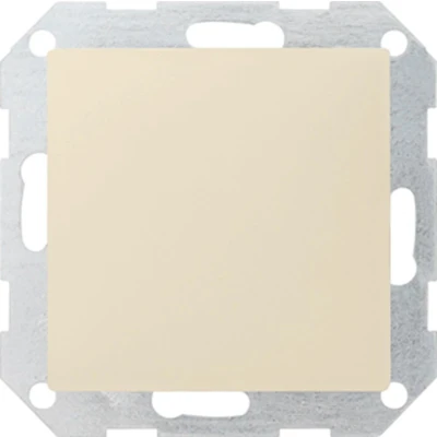 Afbeelding van Gira Systeem 55 blinde afdekplaat met draagring creme wit