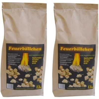 Afbeelding van EiFi vuurballen, open haard aansteker 5 kg