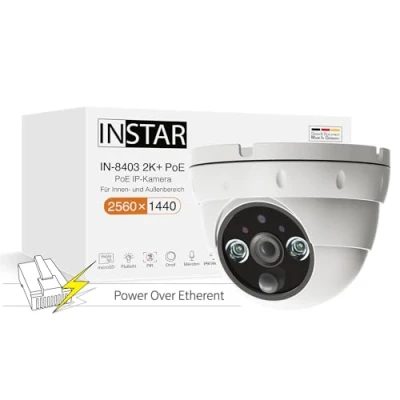 Afbeelding van INSTAR IN 8403 2K+ POE ws 14082 IP Bewakingscamera LAN 2560 x 1440 Pixel