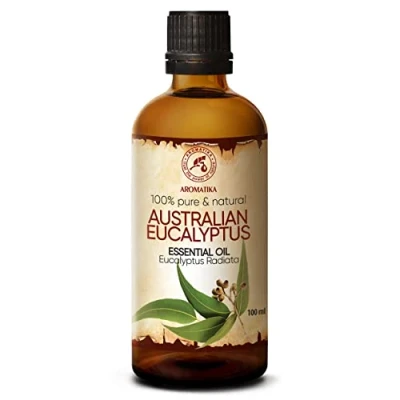 Afbeelding van Etherische Olie van Australische Eucalyptus 100ml 100% Puur &amp; Natuurlijk Aromatherapie Geurolie Geurverspreider Ontspanning Toevoegen aan Bad Cosmetica Massage Wellness Aroma Lamp Of Elektrische Diffuser