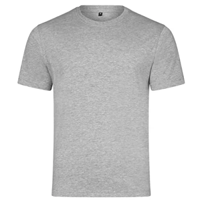 Afbeelding van Herenshirt &#039;Heavy Luxury Roundneck Tee&#039; met korte mouwen Grey Melange XXL