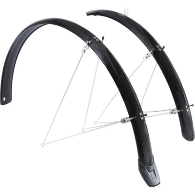 Afbeelding van Eurofender Spatbordset Elegance 28&quot; x 46 mm zwart