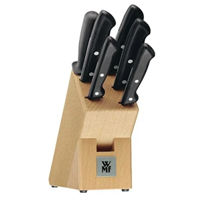 Afbeelding van WMF Classic Line 1874706030 Messenset 7 delig, Speciaal bladstaal, Tijdloos ontwerp, Duurzaam, Corrosiebestendig, Zuurbestendig, Ergonomisch ontwerp