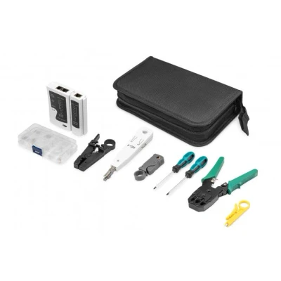 Afbeelding van Digitus DN 94027 Netwerkgereedschapset Geschikt voor: CAT 5e, 6, 7