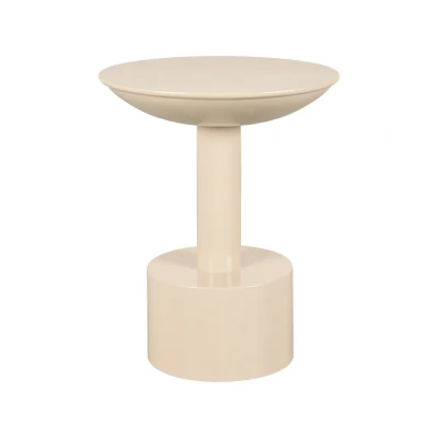Afbeelding van Label51 Rif bijzettafel Metaal beige