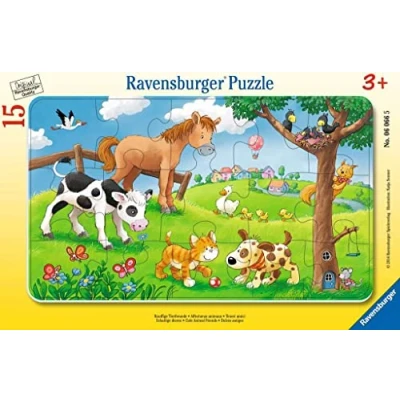 Afbeelding van RAVENSBURGER Puzzel Dierenvriendjes, 15 stukjes