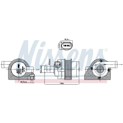 Afbeelding van Nissens Turbolader pakking 832109