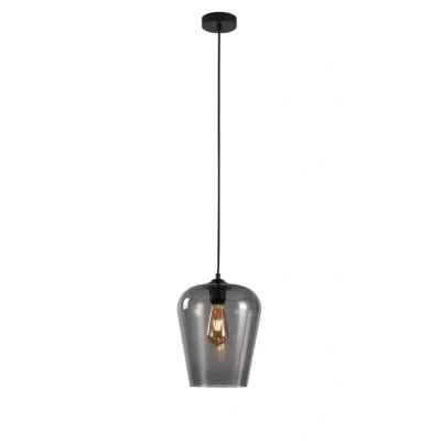 Afbeelding van Artdelight Hanglamp TOMBO smoke glas Ø 23cm HL 23 GR