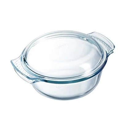Afbeelding van Pyrex 118A000 glazen ronde braadpan, 4,9 Liter