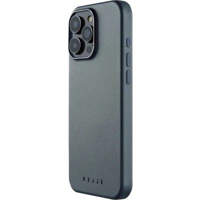 Afbeelding van MUJJO Leather Bio Case iPhone 16 Pro Max Blauw CL 058 SB