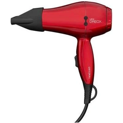 Afbeelding van Mini Haardroger 1100w Dc Met. Rood 220/240v/110v Original