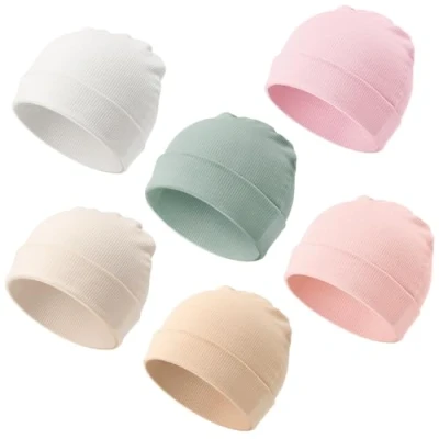 Afbeelding van DRESHOW Baby Beanie Pasgeboren Peuter Zachte Leuke Gebreide Muts Ziekenhuis Hoedjes voor 3 24 Maanden Jongens en Meisjes Zuigeling Cap Mutsen