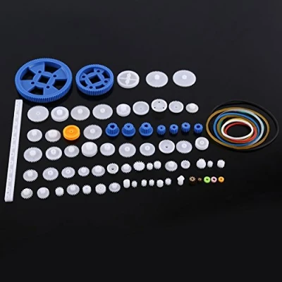 Afbeelding van Gear Katrol Kits, Plastic Tandwielen Riem Worm Kits Crown Set Robot Motor Speelgoed DIY Onderdelen(80 soorten)
