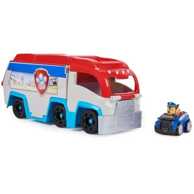 Afbeelding van PAW Patrol Pup Squad Patroller teamvoertuig Speelgoedauto met Chase speelfiguur