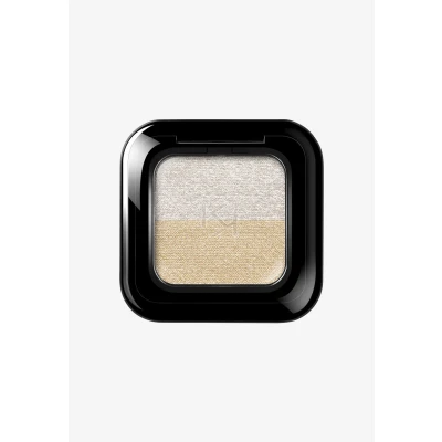 Afbeelding van KIKO Milano Bright DUO Eyeshadow Oogschaduw, Dames, Maat: 1.8 g, Metallic white / true gold