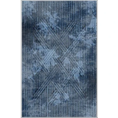 Afbeelding van Mani Textile Tapijt FISUN blauw afmetingen 120 x 180 cm