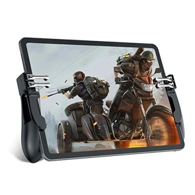 Afbeelding van PUBG Mobile Controller tablet [6 vingers] Game 4 Trigger vereenvoudigde PC Gamecontroller joystick voor Android iOS iPad dikte minder dan 10 mm