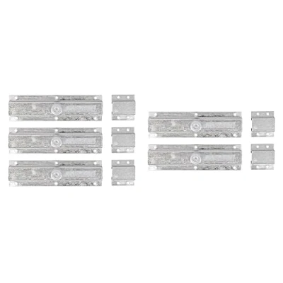 Afbeelding van Alberts 5x deurgrendel 160 x 56mm draaiknopbout dikke film bescherming gegalvaniseerd