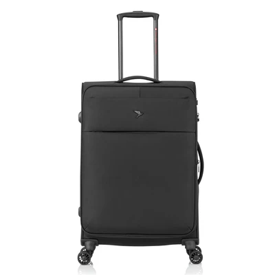 Afbeelding van Pack Easy GoUp 4 wielen Trolley M 65 cm met uitbreidingsplooi Zachte bagage TSA slot schwarz