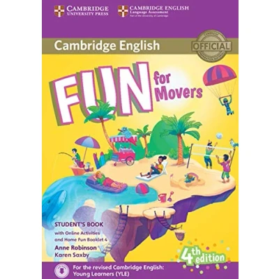 Afbeelding van Fun for Movers Student&#039;s Book with Online Activities Audio and Home Booklet 4