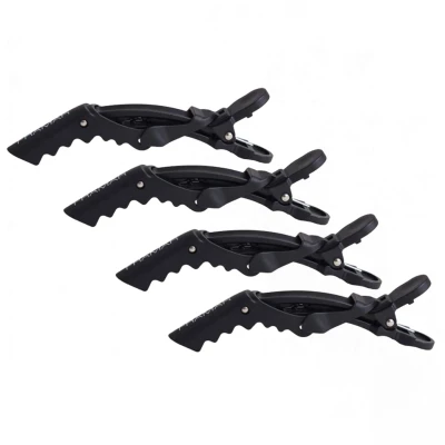 Afbeelding van Framar Gator Grips Haarclips Zwart 4 st