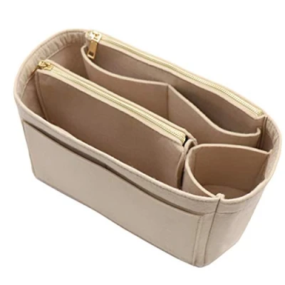 Afbeelding van LEXSION Tasorganizer, vilt, inzetstuk met rits, voor draagtas, Speedy Neverfull PM MM, X Large