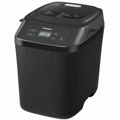 Afbeelding van Panasonic SD PN100KXE automatische mini broodbakmachine voor kleine huishoudens, 4 glutenvrije programma&#039;s, compact design, 18 lcd display, zwart