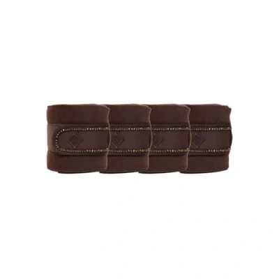 Afbeelding van Polar Fleecedeken Polos Pearls Bruin Maat Full