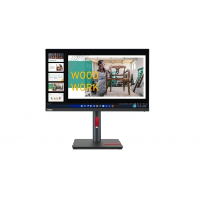 Afbeelding van Lenovo ThinkVision P24q 30 LED display 60,5 cm (23.8&quot;) 2560 x 1440 Pixels Quad HD Zwart