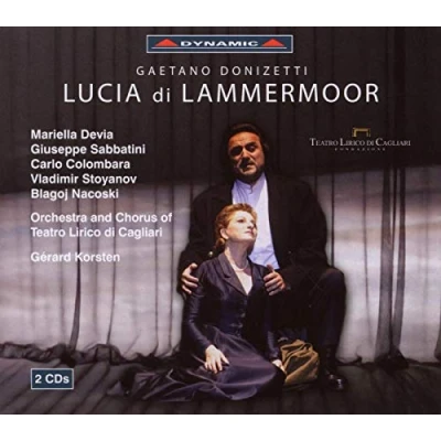Afbeelding van Vladimir Stoyanov, Mariella Devia, Giuseppe Sabbatini, Cagliari Teatro Lirico Orchestra Donizetti: Lucia Di Lammermoor (2 CD)