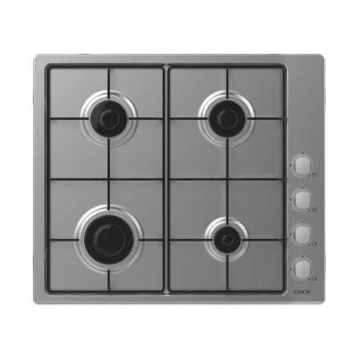 Afbeelding van Candy Idea CHW6LX Roestvrijstaal Ingebouwd 60 cm Gaskookplaat 4 zone(s)