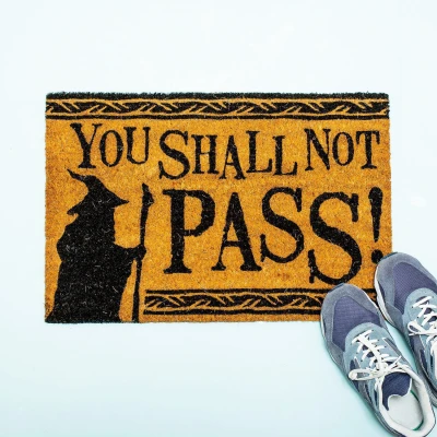 Afbeelding van LOTR You Shall Not Pass Deurmat