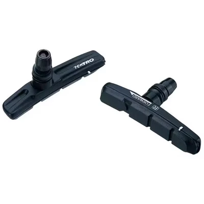 Afbeelding van Tektro Remblokken V brake 72 mm zwart 2 stuks