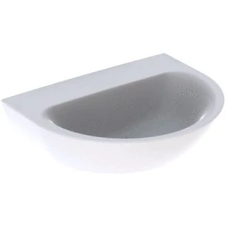 Afbeelding van Geberit Renova wastafel wit (60 x 48 cm) zonder kraangat,