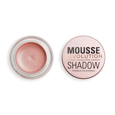 Afbeelding van Makeup Revolution Mousse Shadow Oogschaduw, Maat: 4 g, Light gold