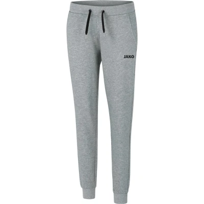 Afbeelding van Joggingbroek Base met boord Damesmaten Lichtgrijs gemeleerd / 34