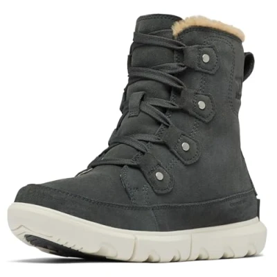 Afbeelding van Sorel Dames Explorer Next Joan waterdichte mode laars, Grill Fawn, 36 EU