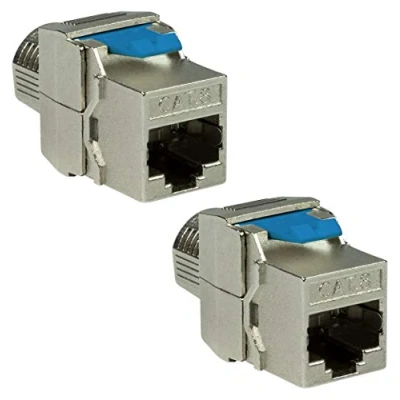 Afbeelding van odedo Keystone CAT 8.1 bus RJ45 STP netwerk zonder gereedschap 16,5 mm