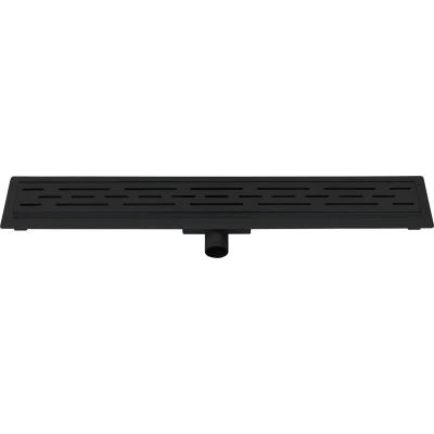 Afbeelding van Best Design Nero douchegoot met flens 80 cm mat zwart